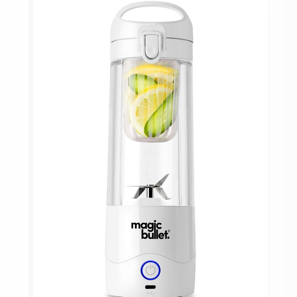 Magic Bullet Portable Blender NEW White USB Rechargeable - Picture 8 of 8